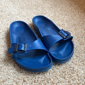 Birkenstock rubber sandals